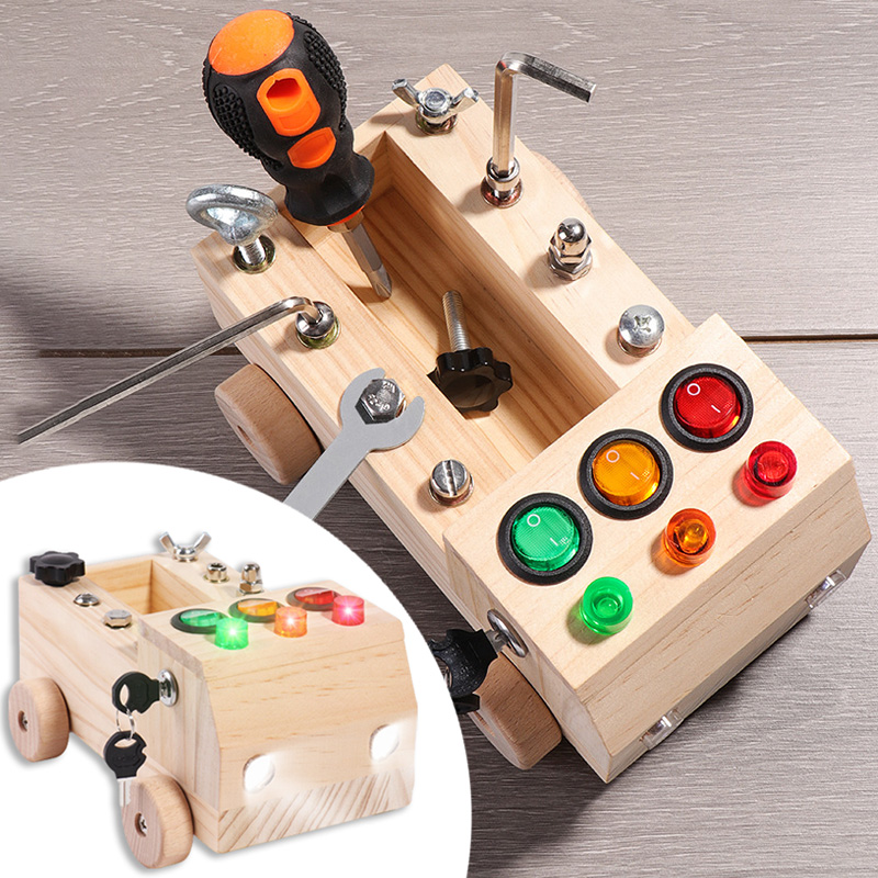 Board Game China - Wooden Montessori Busy Board Sensory Toys