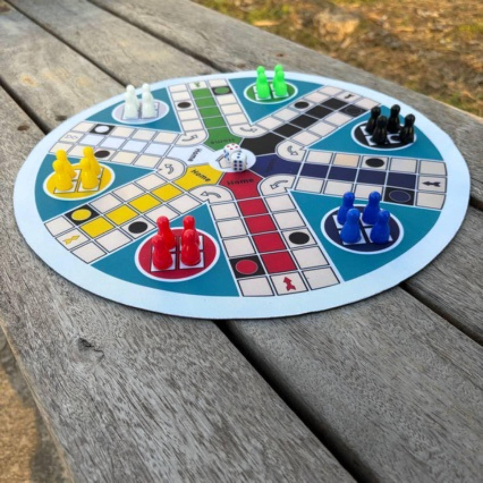 Chess Game Foldable Six Player - Board Game Ludo review and price