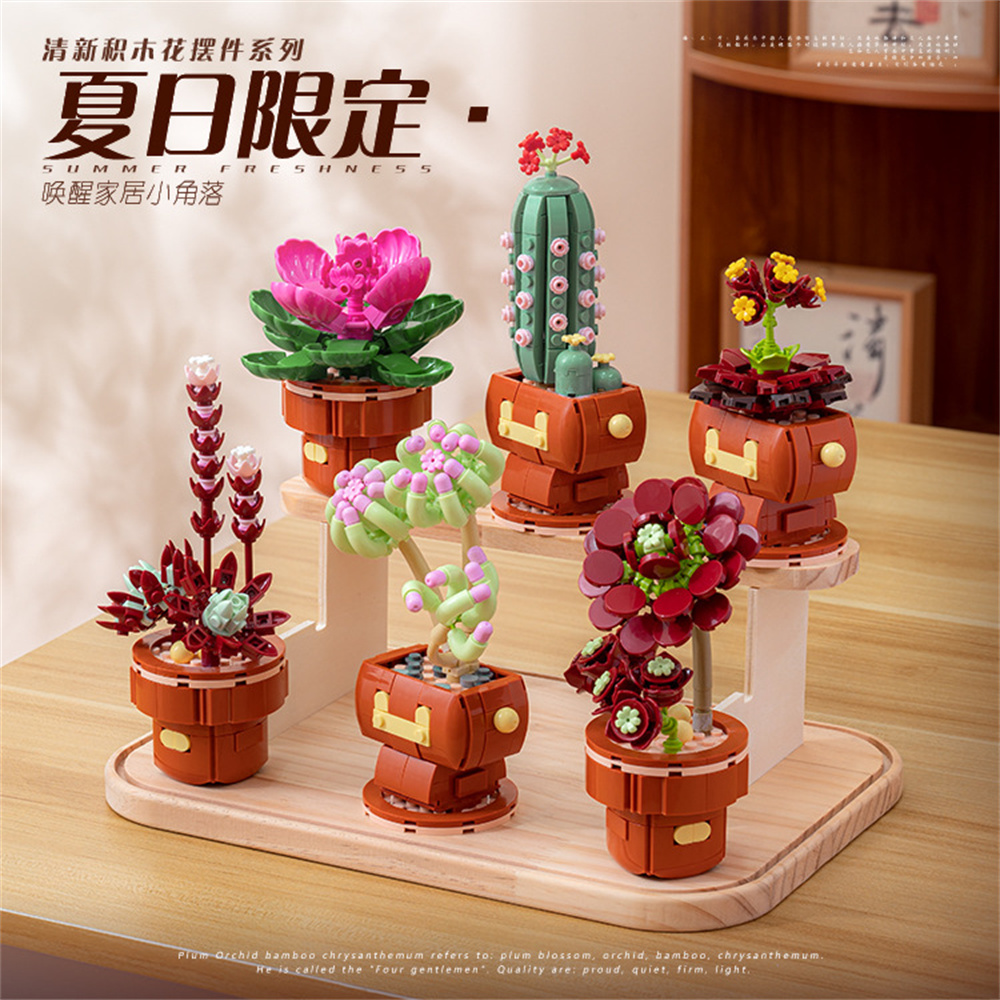 2024 City Creativity Succulent - Lego Set Creator review and price
